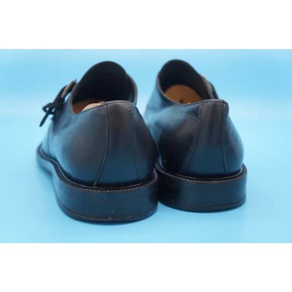 BIRKENSTOCKS FOOTPRINTS CLASSIC BLACK OXFORD MONK STRAP SIZE 45 - Picture 5 of 14